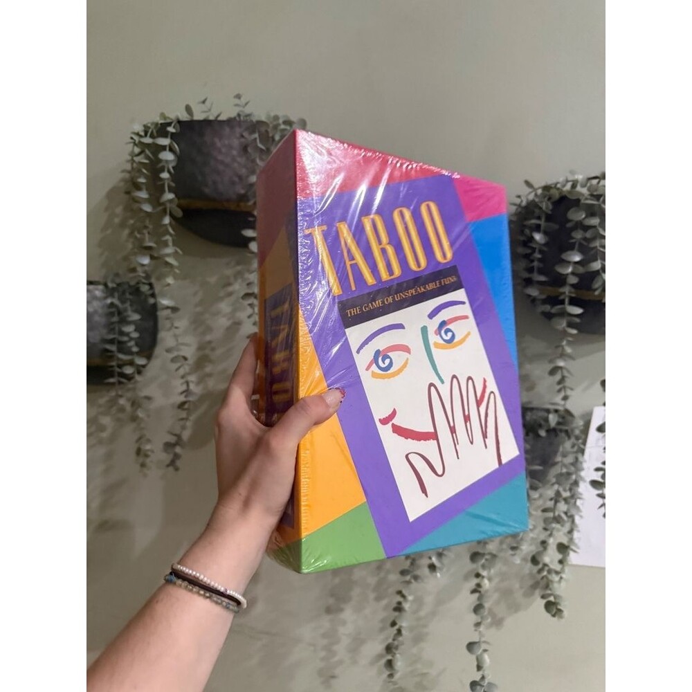 Sealed vintage taboo game 1980’s Milton Bradley